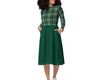 green maternity cocktail dress Divine Timing Bottle Green Maternity Maxi Dress With Cape Sleeves – Club L  London main image 0