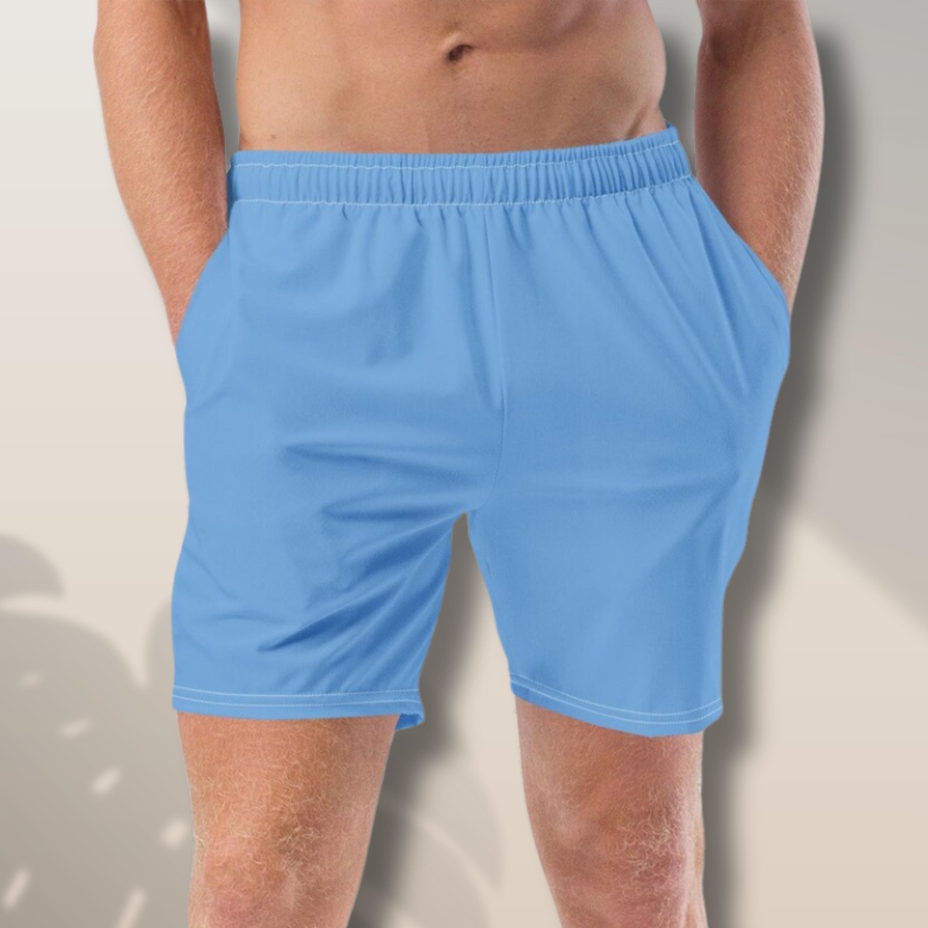 LUCOWEE Costume da bagno da uomo con fodera a compressione, anti
