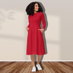 sachin and babi light blue dress Long Sleeve Skate Party Dress