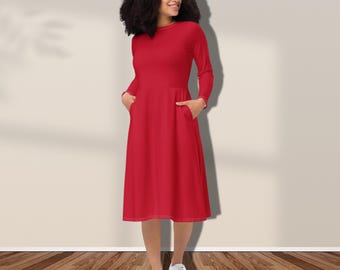 how many inches is a midi dress How to Choose the Right Dress Length