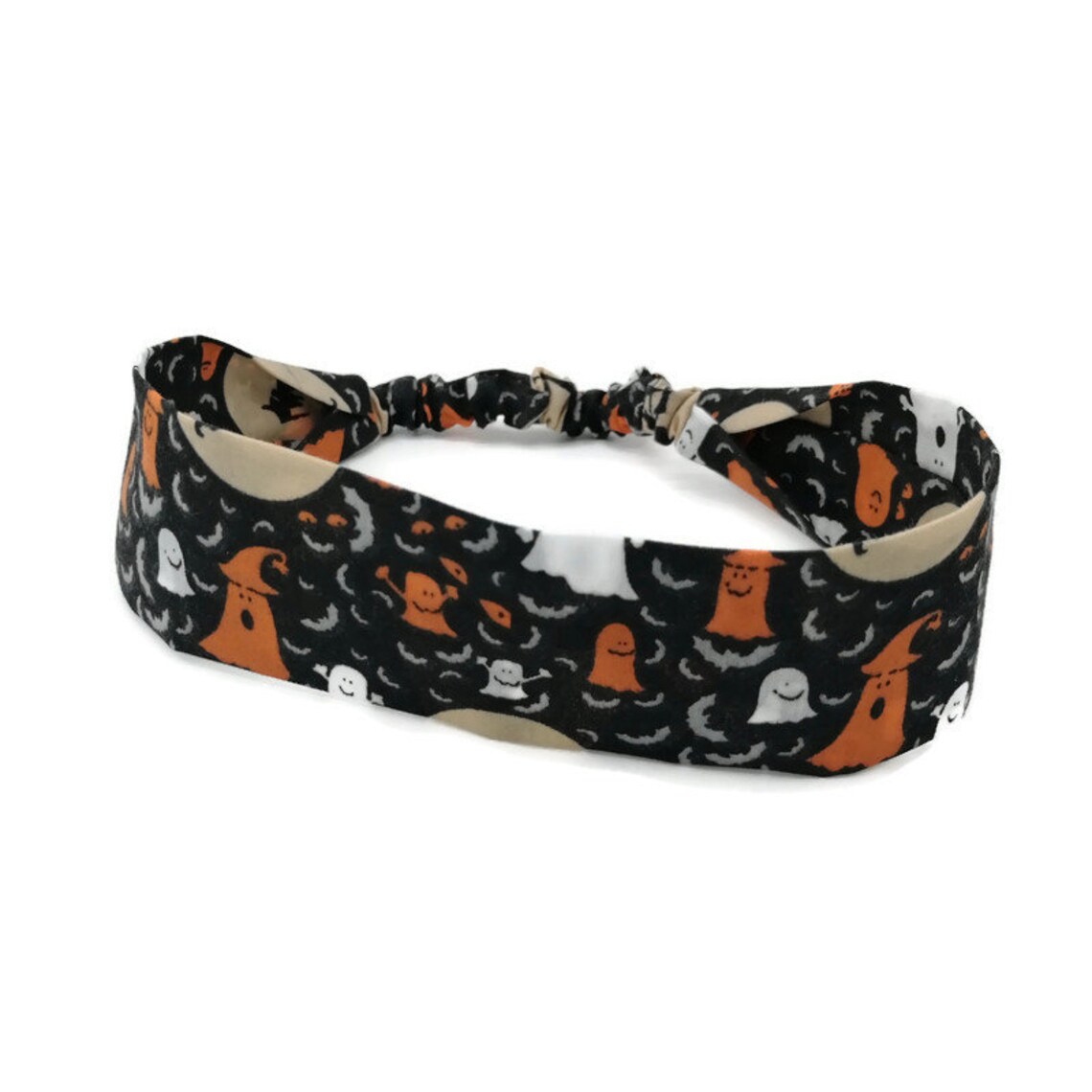 Schwarzes und oranges Fledermaus und Geister Stirnband | Etsy