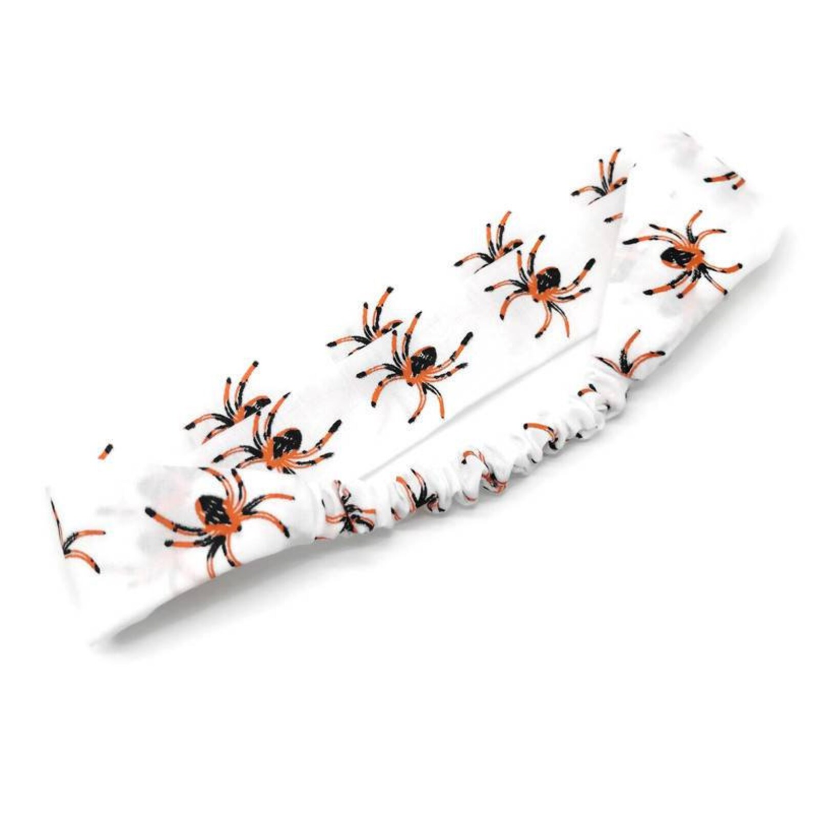 Weißes und braunes Spinnen-Jungs-Baumwoll-Stretch-Stirnband | Etsy