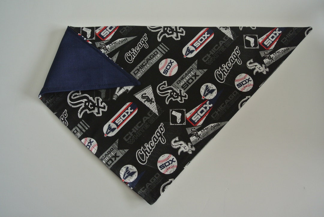 Chicago White Sox Bandana for Dog // Cat // Puppy // Handmade Etsy