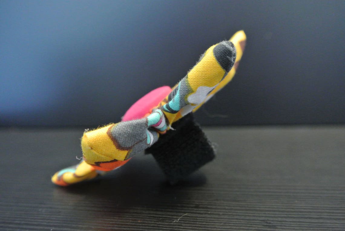 Gelb rosa orange grau floralEs Stoffhalsband Blume für Hund Etsy