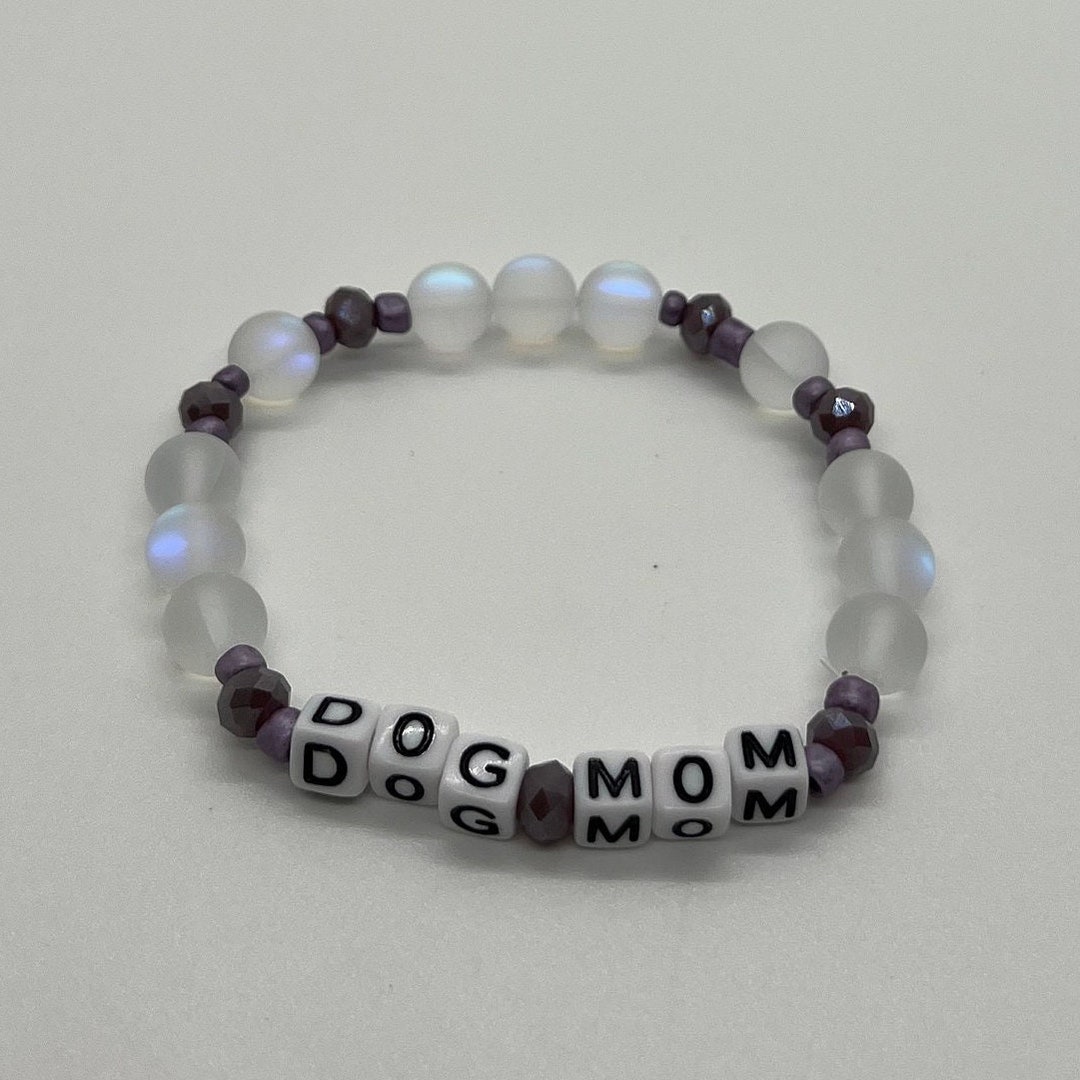 Personalized Square Letter Bead Bracelet // Personalized // - Etsy