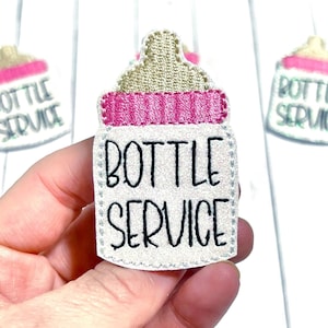 Bottle Service Feltie, Mother Baby Nurse Feltie Embellishment, Newborn Felties, L and D Nurse Badge Feltie, Lactation Nurse Felties, NICU