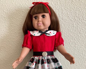 Cheerful and Bright Dress for an 18" or American Girl Doll