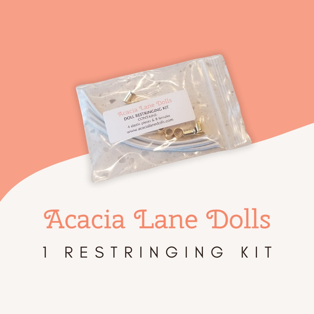ONE 18 Doll Restringing Kit W/instructions Parts TLC Repair Etsy