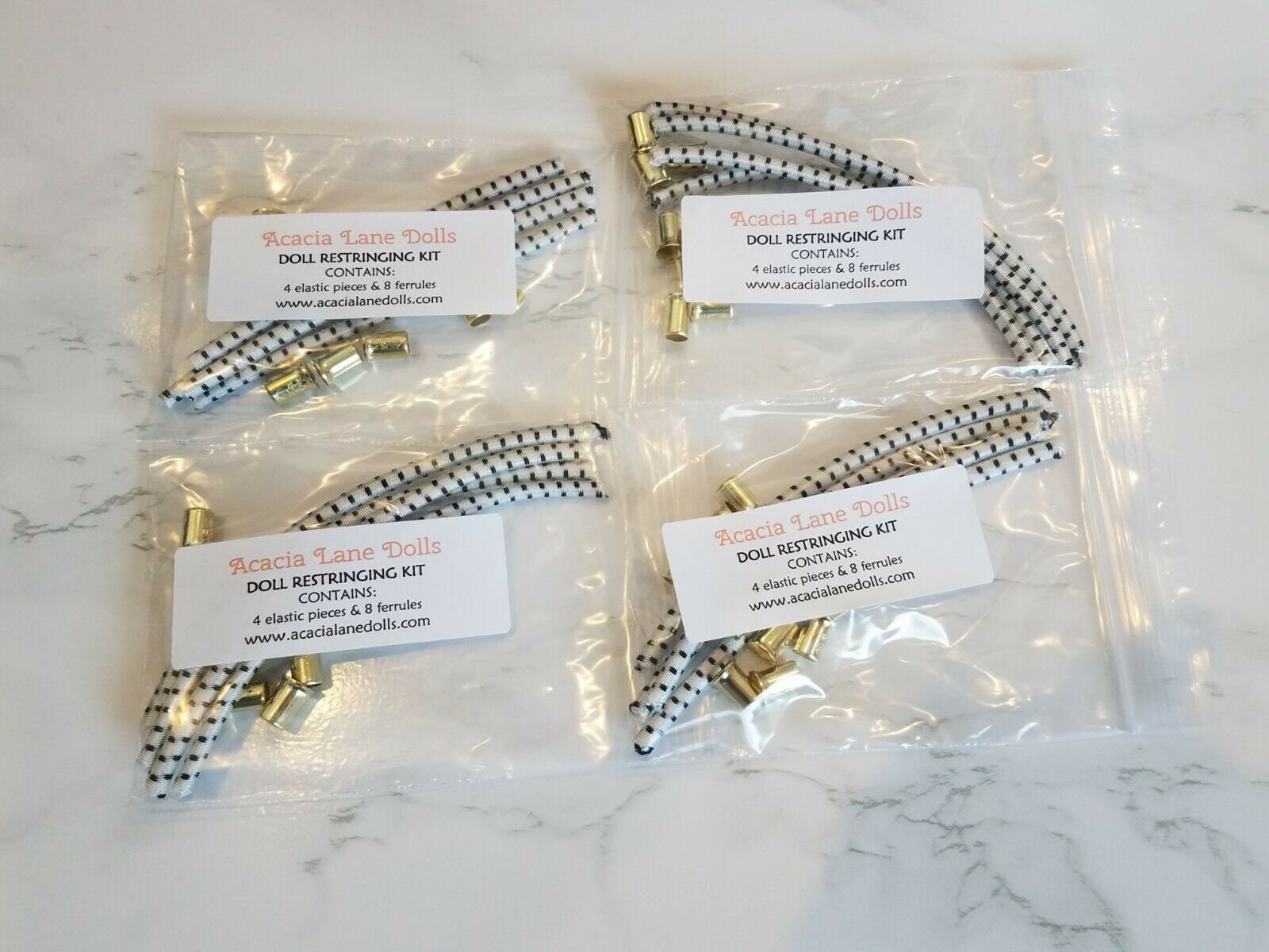 SET OF 4 American Girl Doll Restringing Kits w / Etsy