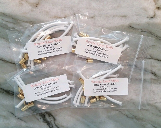 SET OF 4 American Girl Doll Restringing Kits W/instructions Etsy