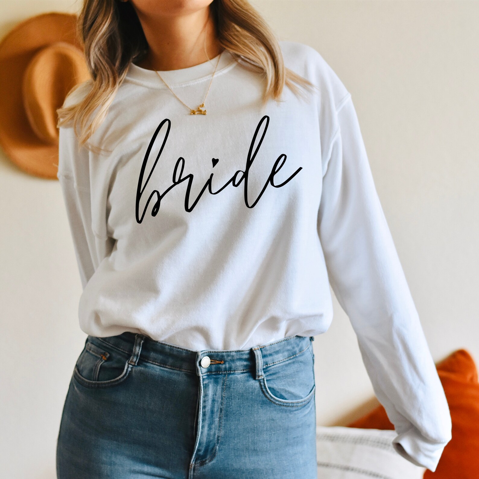 Bride Sweatshirt Bridal Gift Engagement Gift Bride to be Etsy