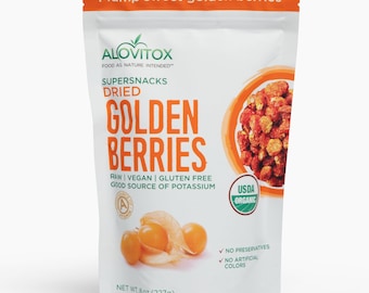 Bayas de Oro Orgánicas de Alovitox: Frutos Secos Saludables, Bayas Incas Puras