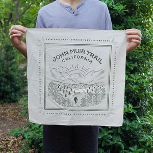 John Muir Trail Bandana