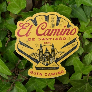 El Camino De Santiago Vinyl Sticker