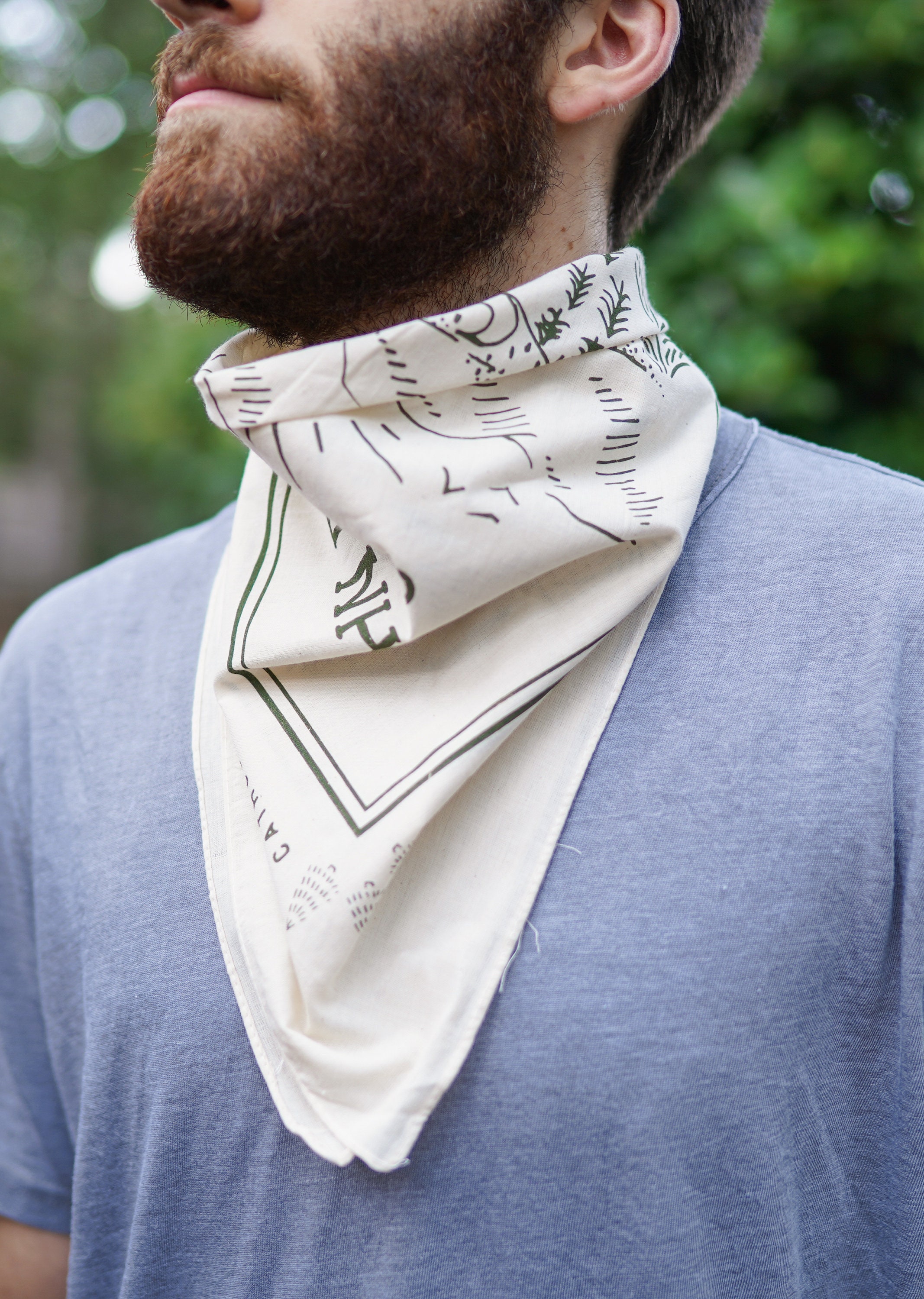 John Muir Trail Bandana - Etsy