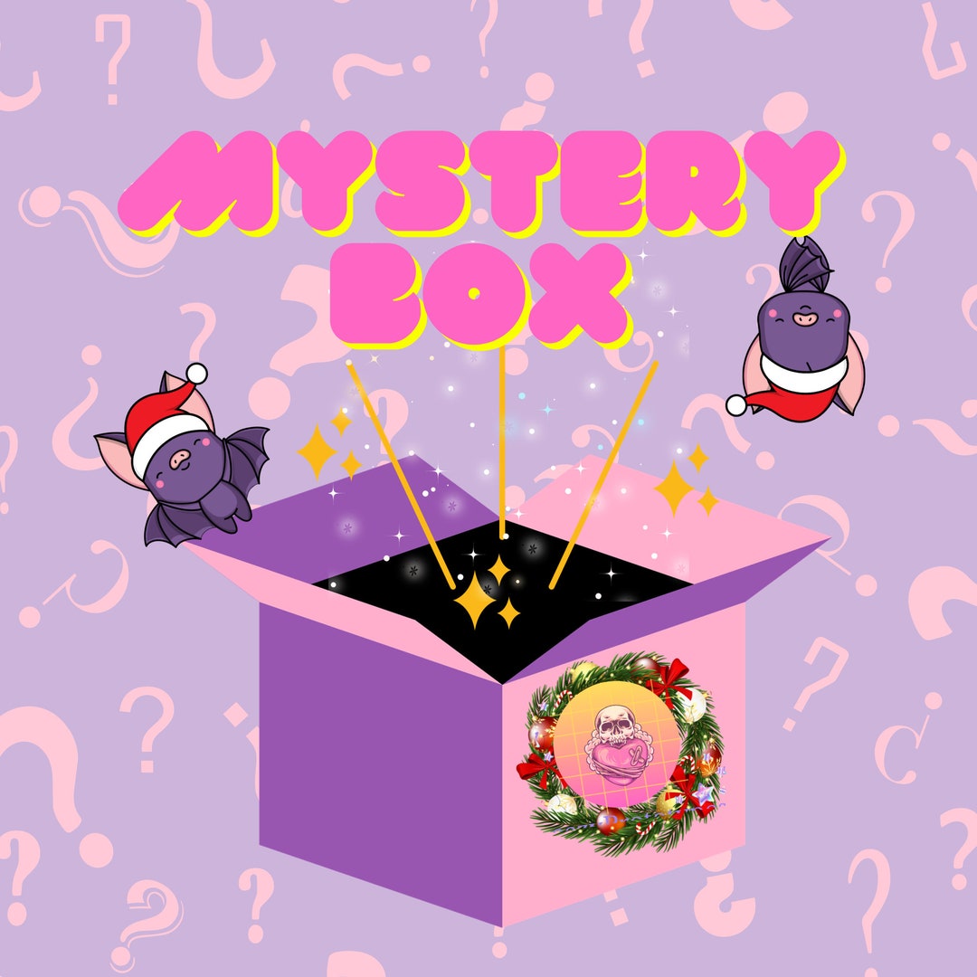 Mystery Cute Box Mystery Box Kawaii Mystery Boxmystery Art Etsy Canada