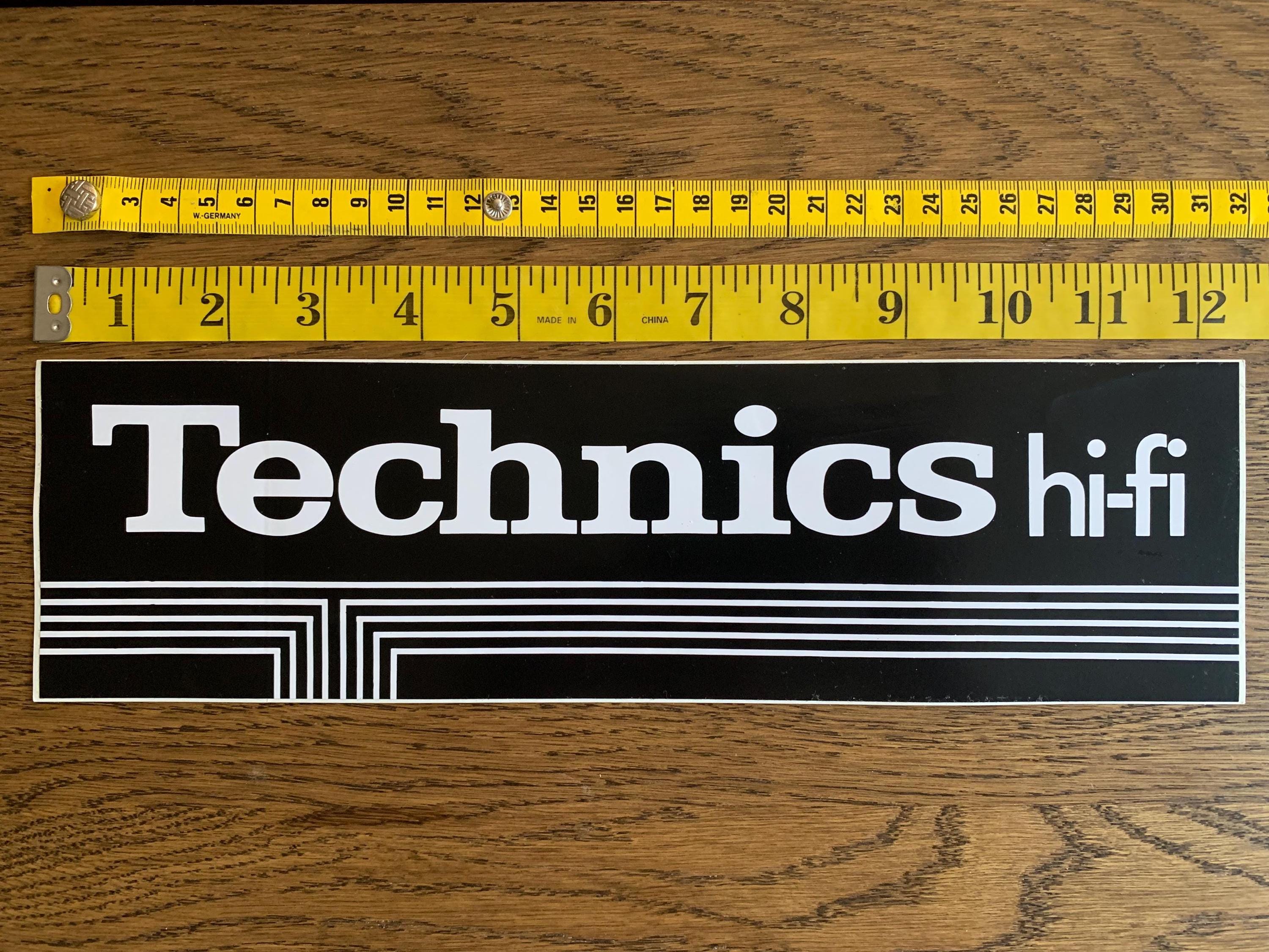 Adesivo Technics - Preto Com Prata O PAR - Gringos Records - Foto 4