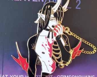 Eat Your Heart Out, Enamel Pin