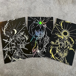 RABAT Folia plakatowa Słońce, Księżyc + Gwiazda