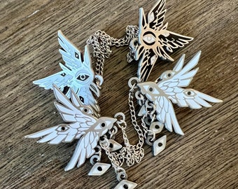 SILVER Angelus Antiqua  - Pin Set