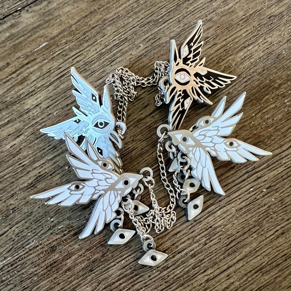 SILVER Angelus Antiqua  - Pin Set