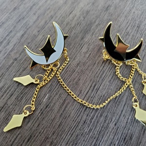 Star Crossed Enamel Pin: Polaris and Yildun