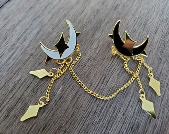 Star Crossed Enamel Pin: Polaris and Yildun
