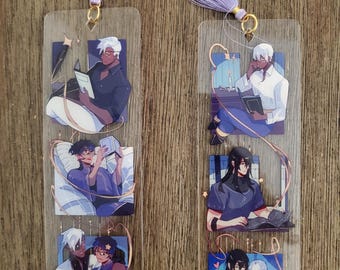 Star Crossed Acrylic Bookmarks