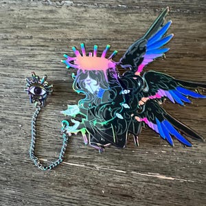 Dusk Angel Enamel Pin (Version 2)