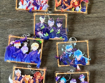 TWST Houses Charms