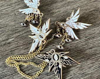 Random B-Grade Angelus Collar Pin