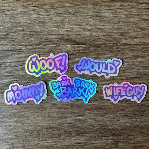 Holo Stickers Set