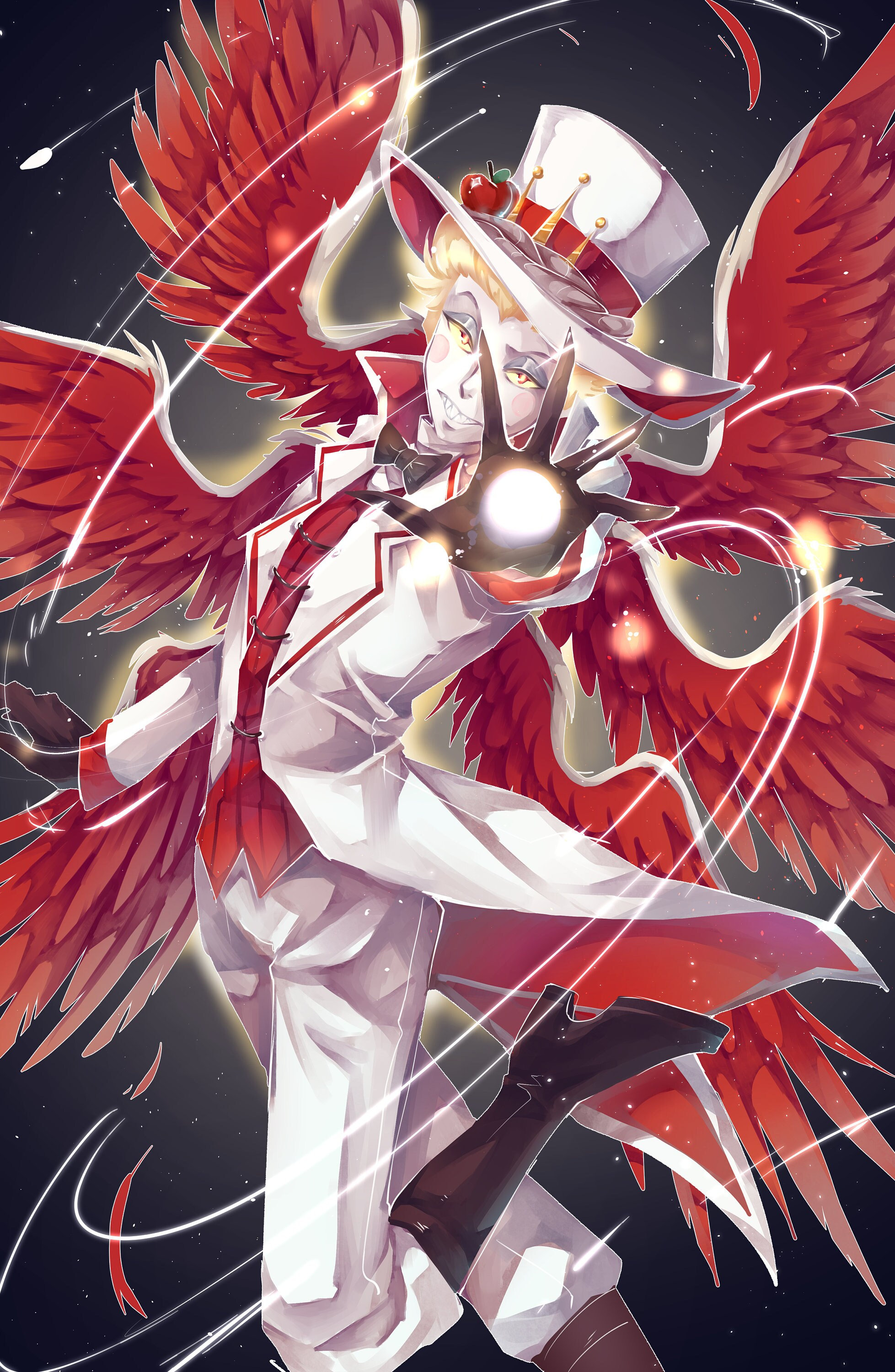 Lucifer Hazbin Hotel Poster - Etsy
