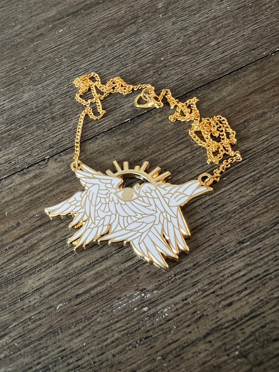 Seraph Pendant, Biblically Accurate Angel Necklace, Seraphim Art, Biblically  Accurate Angel, Angel Pendant, Unique Gift, Unique Necklace - Etsy | Angel  necklace, Unique necklaces, Pendant
