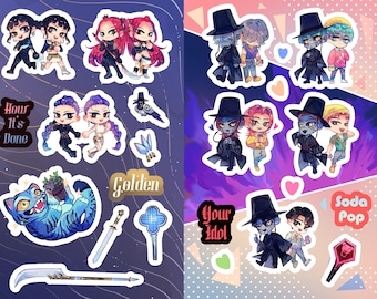 Kpop Sticker sheets