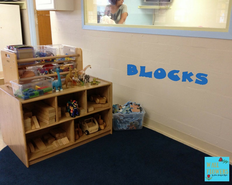 Childcare Center Signs Wall Decal Set Etsy