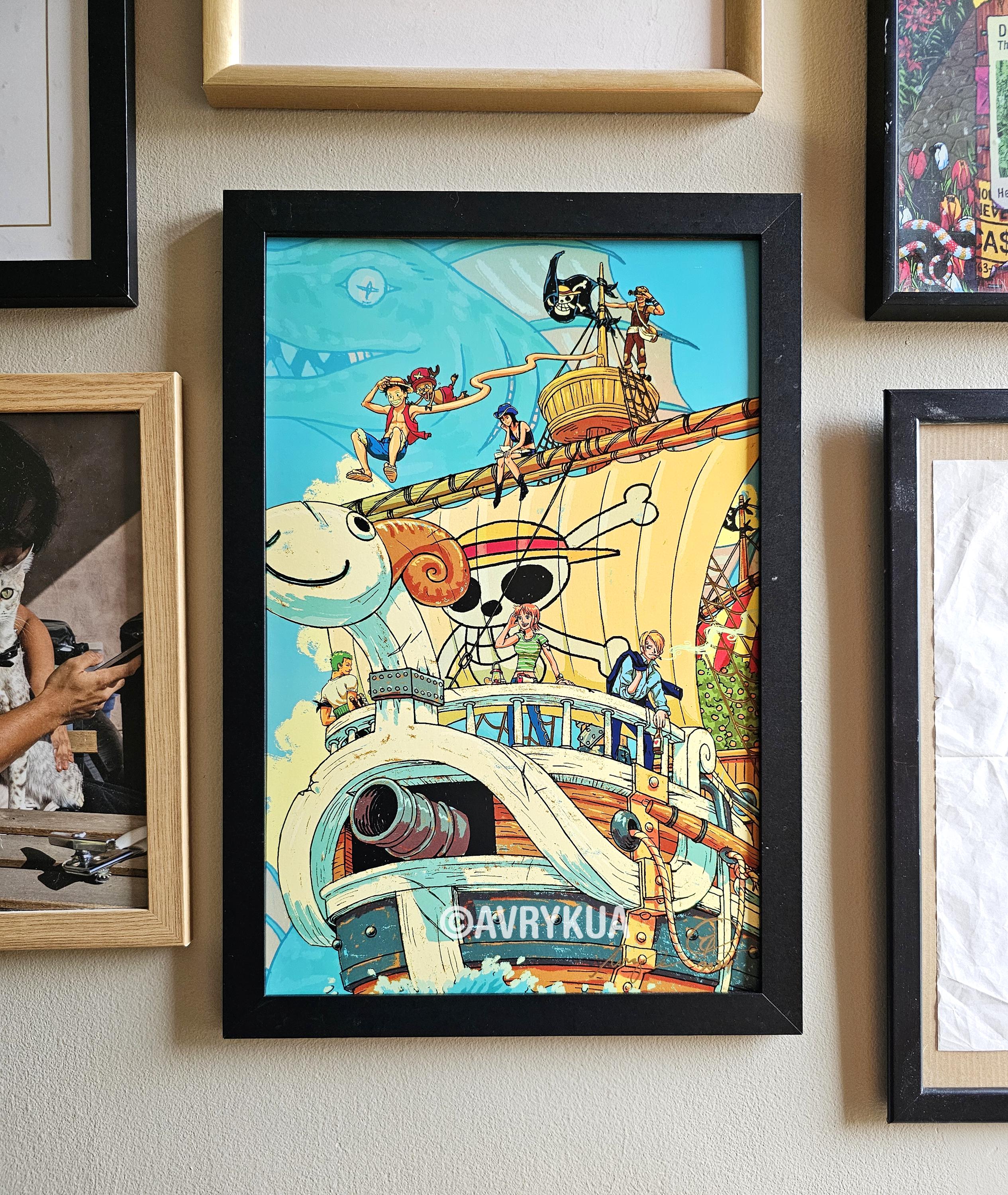 Framed One Piece Poster - Etsy