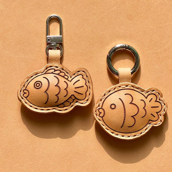 Bungeo-ppang Namensschild / Taschenanhänger