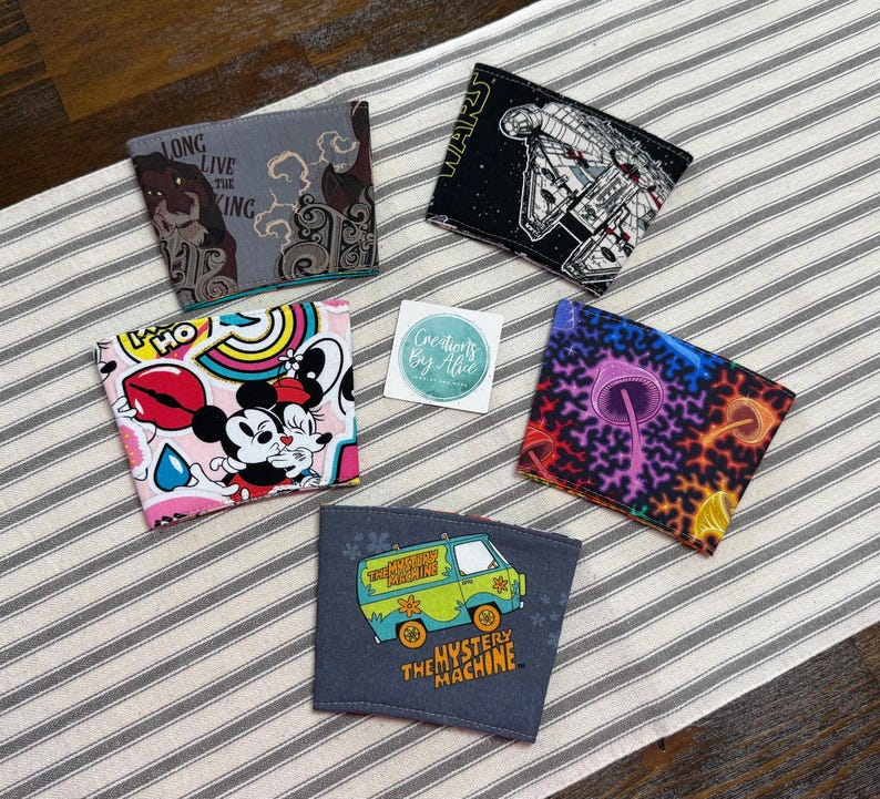 Coffee Sleeve | Cup Sleeve | Reversible image 11