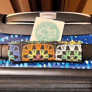 Luggage Handle Wrap | Velcro Luggage Wrap | Luggage ID