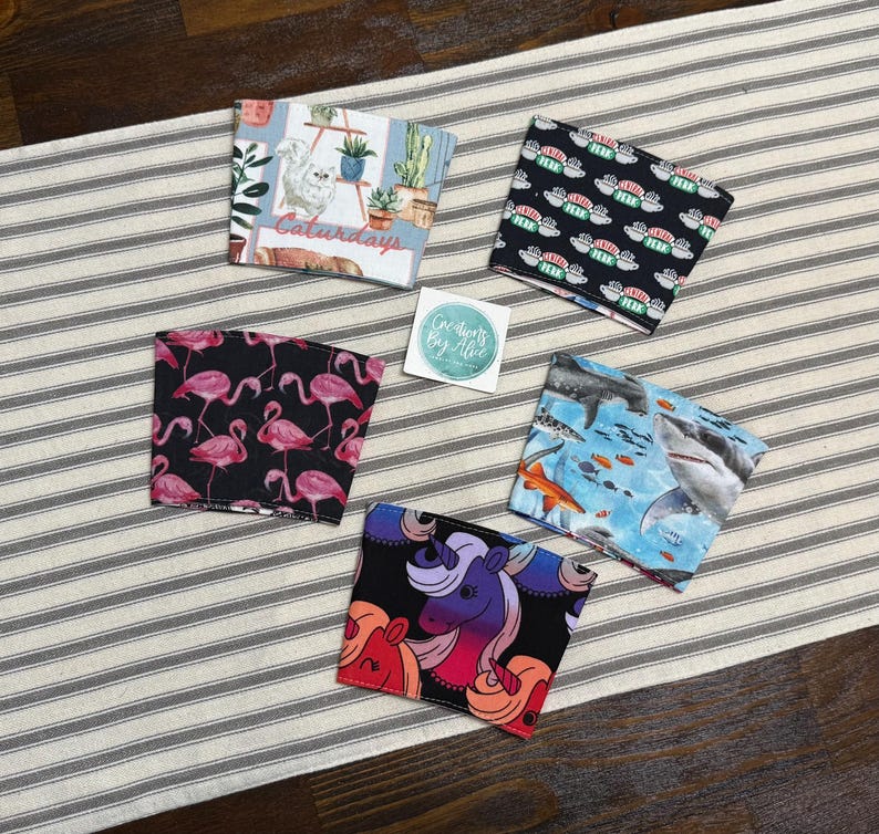 Coffee Sleeve | Cup Sleeve | Reversible image 5
