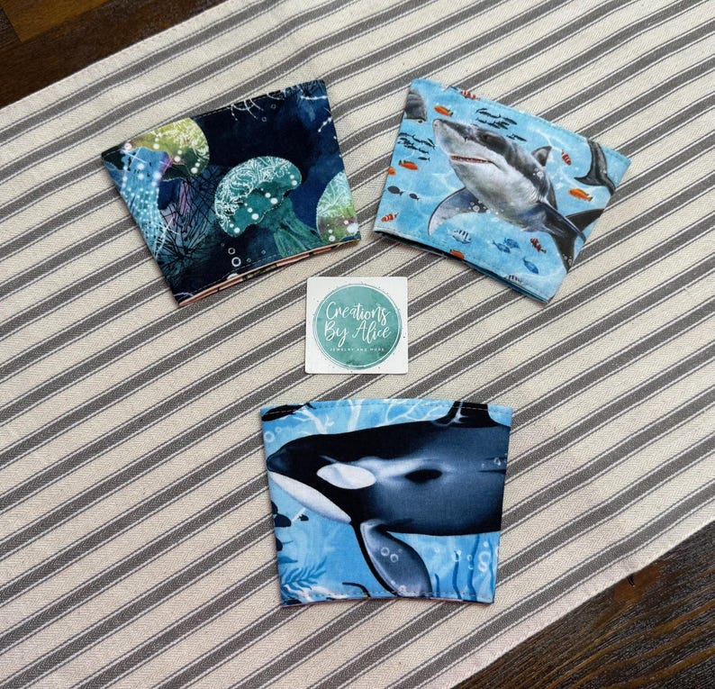 Coffee Sleeve | Cup Sleeve | Reversible image 10