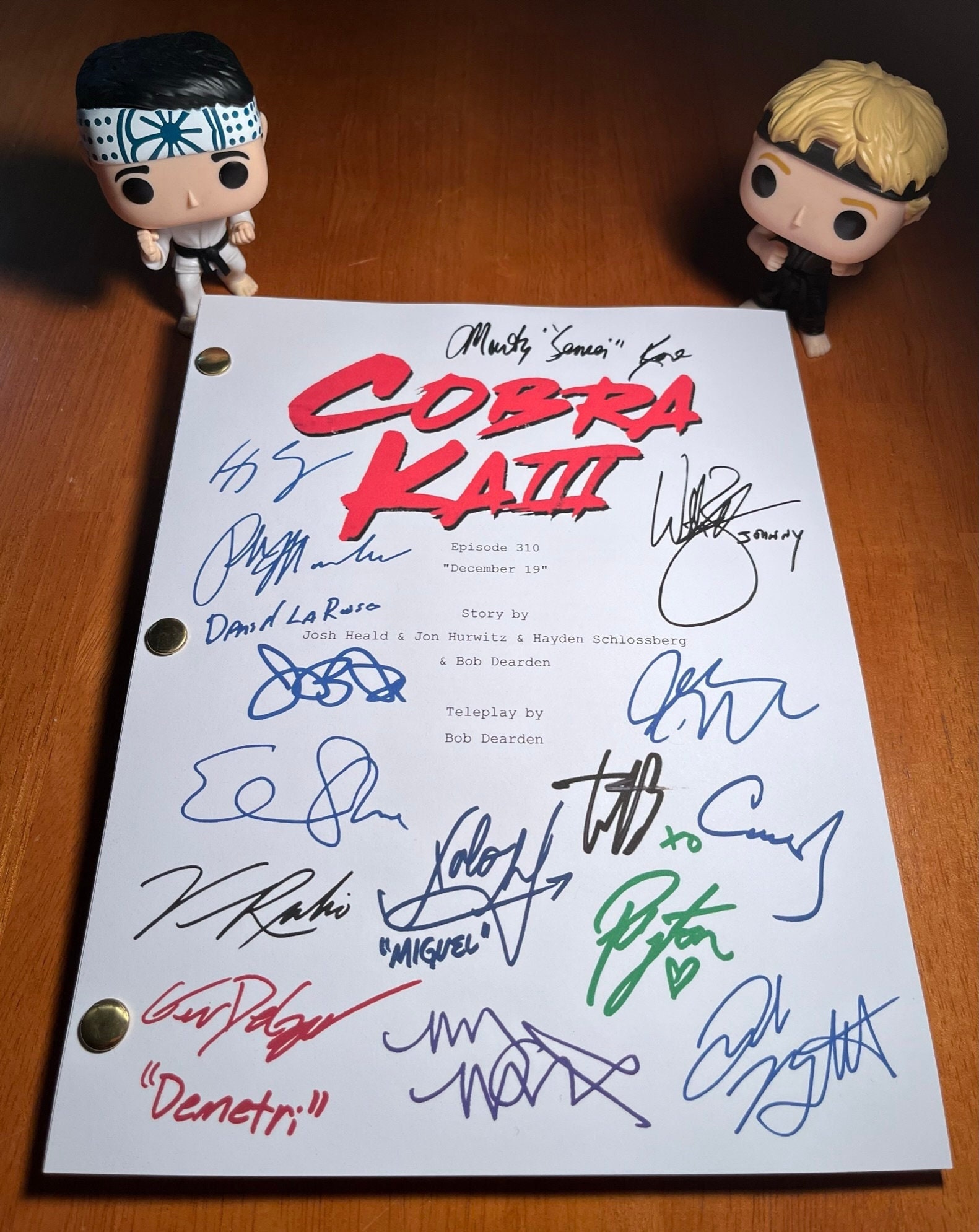 Cobra Kai Script Season 3 Finale: december 19 - Etsy UK