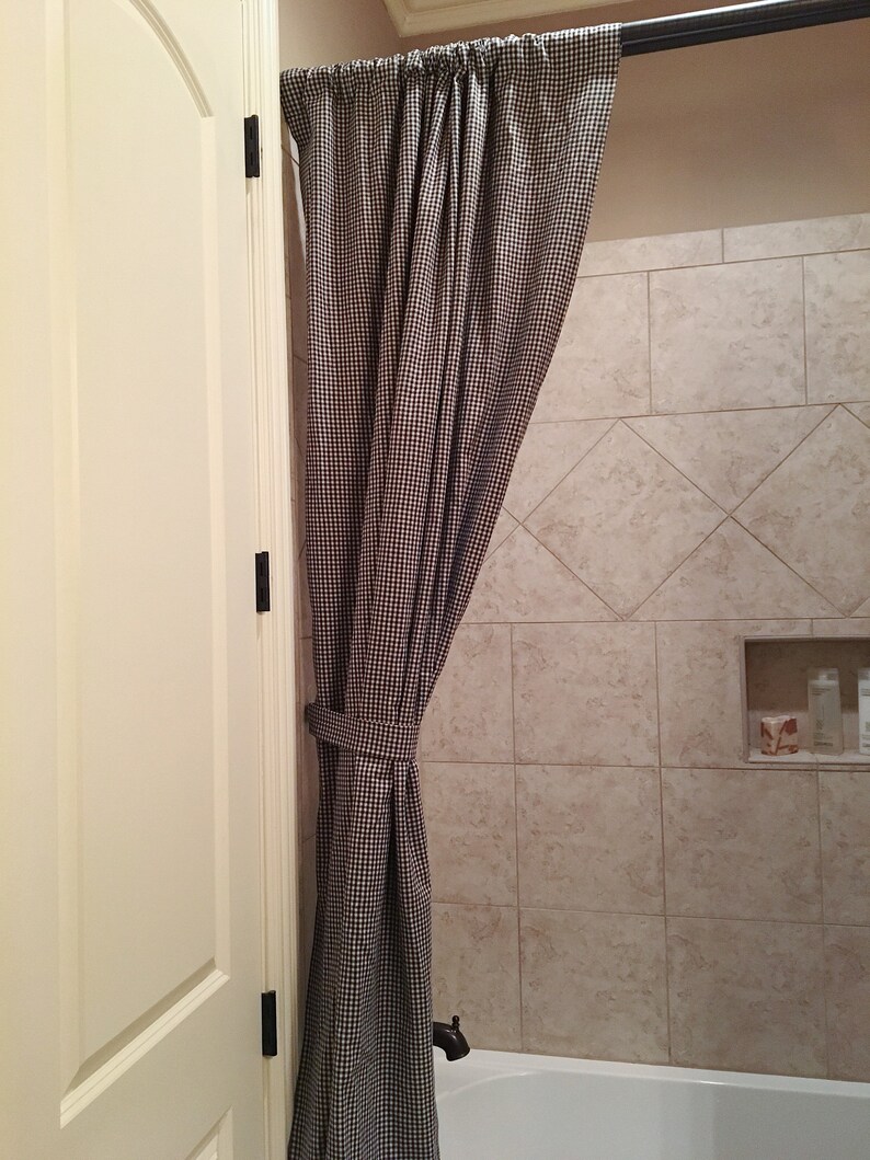 Custom Order Double Panel Shower Curtains Custom Shower Etsy