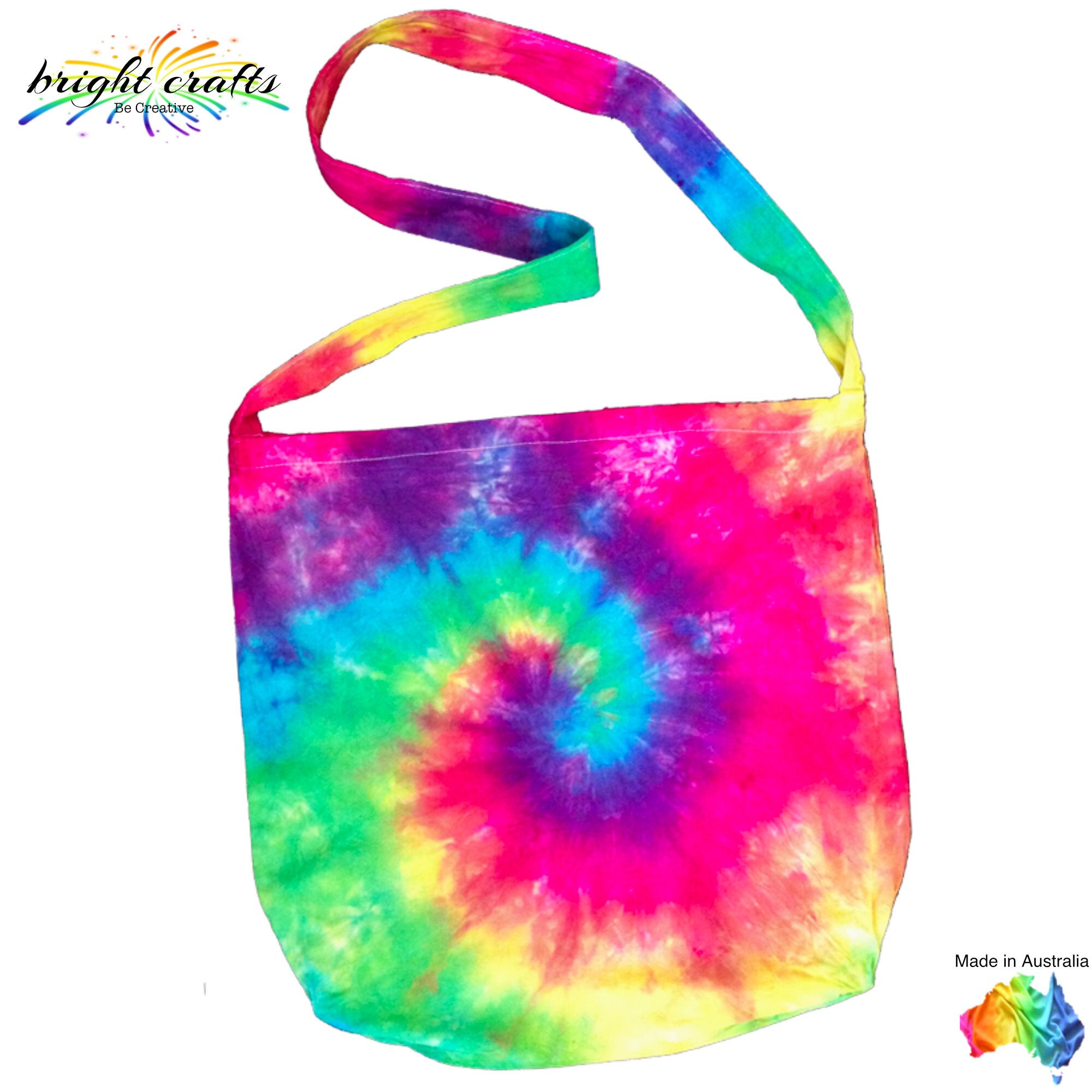 Bright Rainbow Tie Dye Kit REFILL 3 Rainbow Colours Professional Fabric