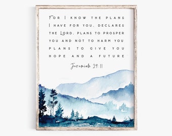 Hope, Jeremiah 29:11 Bracelet