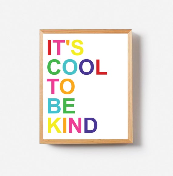 Go Out Explore Rainbow Quote Print