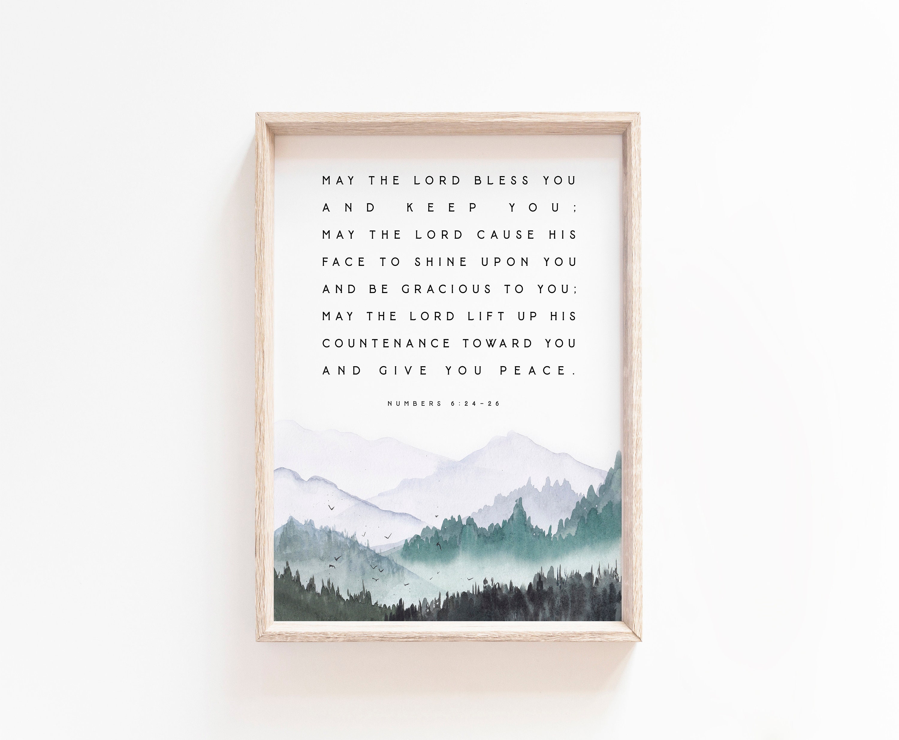 May the Lord Bless You and Keep You Printable,numbers 6:24