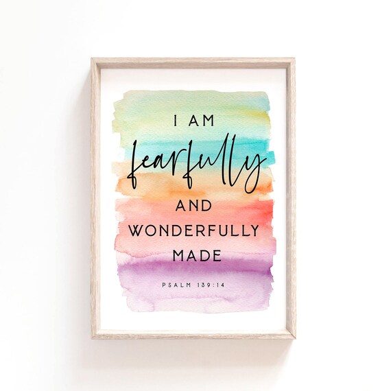 I am fearfully and wonderfully made {Brass Pen} I am fearfully and wonderfully made {Brass Pen}