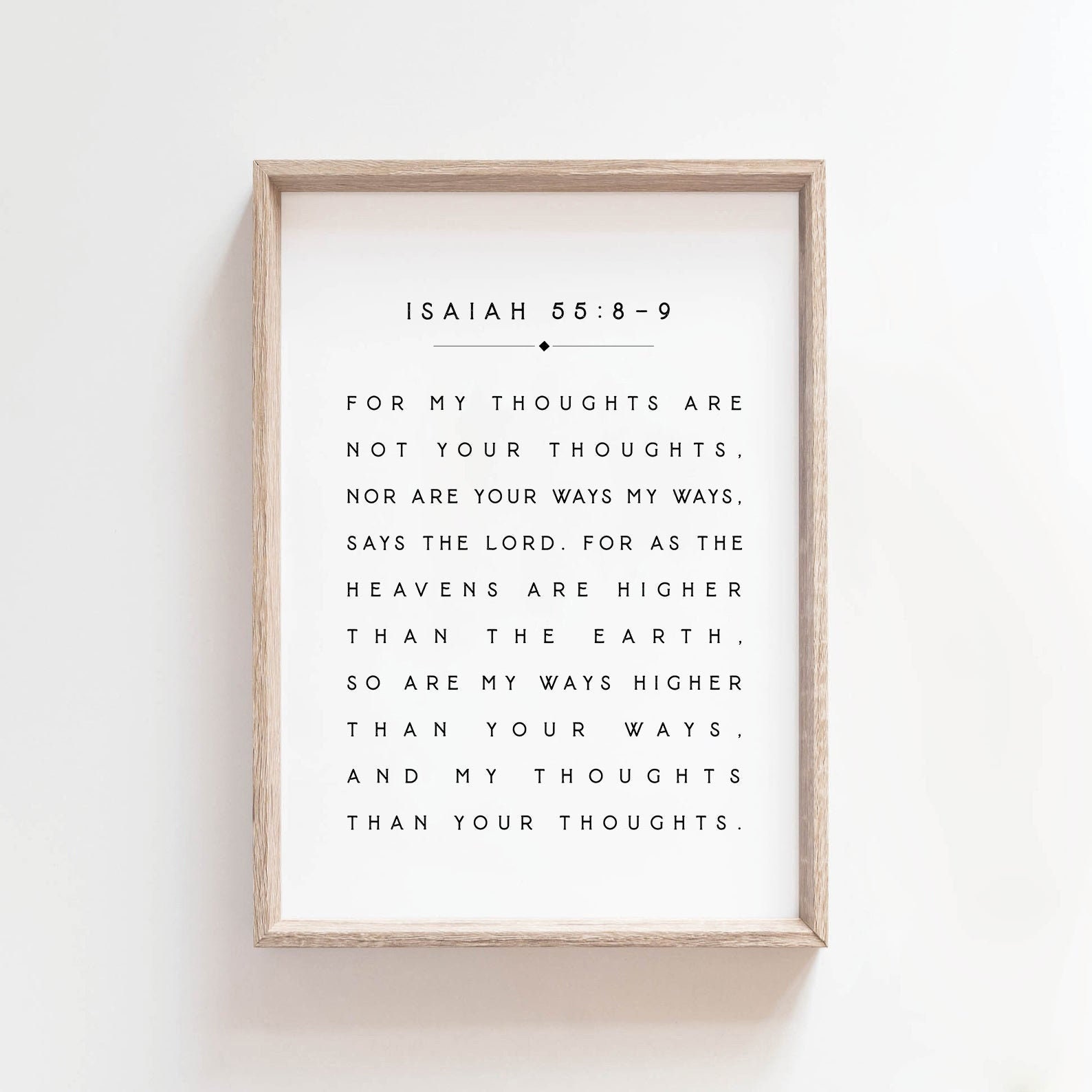 my thoughts are not your thoughts my thoughts are not your thoughts